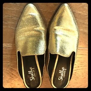 Shelly’s London Cantara Mule Gold 8.5